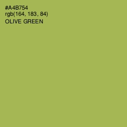 #A4B754 - Olive Green Color Image